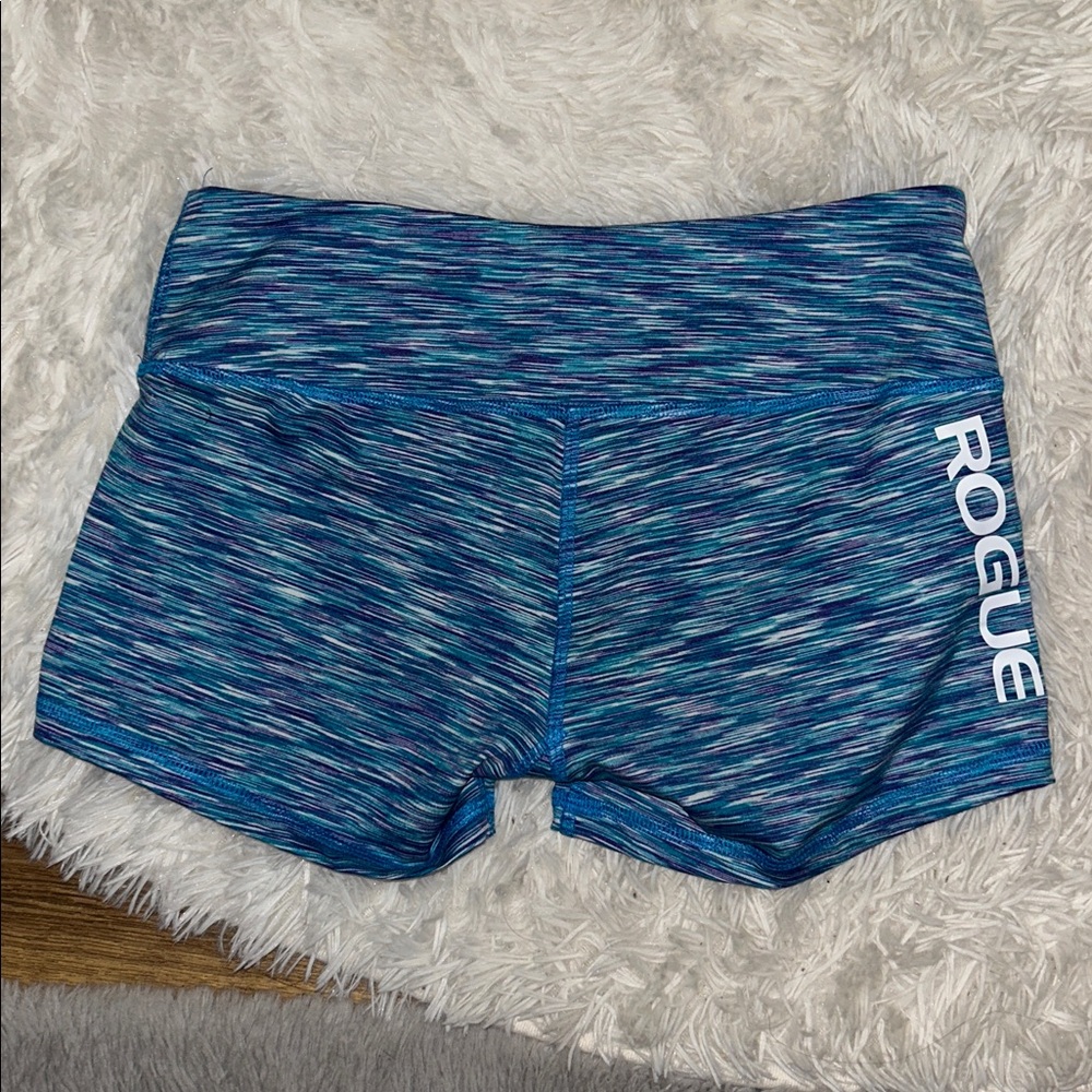 Rogue Space-Dye Athletic Shorts - Blue Teal